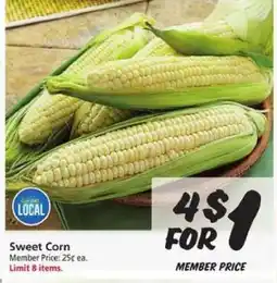 Safeway Sweet Corn offer