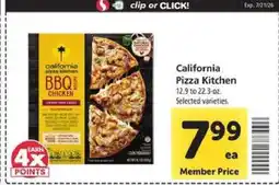 Safeway California Pizza Kitchen offer