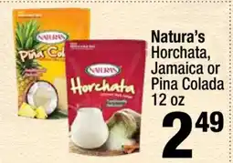 Super King Markets Natura's Horchata, Jamaica or Pina Colada offer