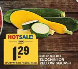 Food Lion Zucchini or Yellow Squash offer