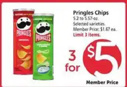 Safeway Pringles Chips offer