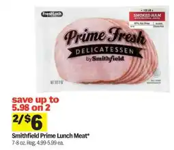 Meijer Smithfield Prime Lunch Meat offer