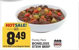 Food Lion Family Pack Boneless Stew Beef offer