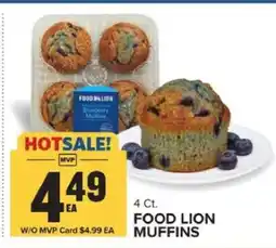 Food Lion FOOD LION MUFFINS offer