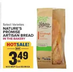 Food Lion Nature's Promise Artisan Bread offer