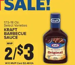 Food Lion Kraft Barbecue Sauce offer