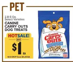 Food Lion Canine Carry Outs Dog Treats offer