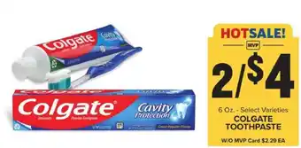 Food Lion Colgate Toothpaste offer