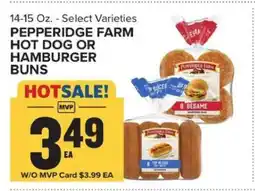 Food Lion Pepperidge Farm Hot Dog or Hamburger Buns offer