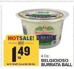 Food Lion BELGIOIOSO BURRATA BALL offer