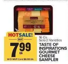 Food Lion Taste of Inspirations Gourmet Cheese Sampler offer