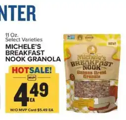 Food Lion Michele’s Breakfast Nook Granola offer