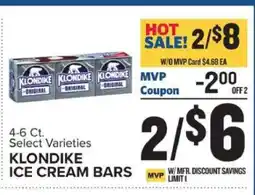 Food Lion Klondike Ice Cream Bars offer