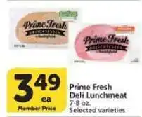 Albertsons Prime Fresh Deli Lunchmeat offer