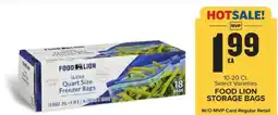 Food Lion Food Lion Storage Bags offer