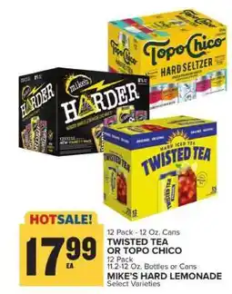 Food Lion Twisted Tea or Topo Chico offer