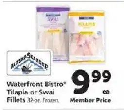 Safeway Waterfront Bistro Tilapia or Swai Fillets offer