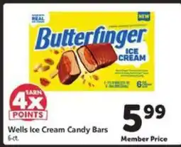 Safeway Wells Ice Cream Candy Bars offer