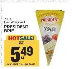 Food Lion Président Brie offer