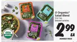 Safeway O Organics Salad Blend offer