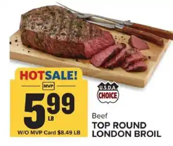 Food Lion Beef Top Round London Broil offer