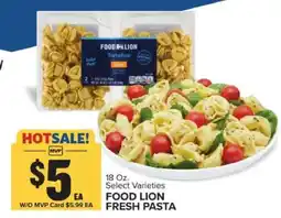 Food Lion FOOD LION FRESH PASTA offer