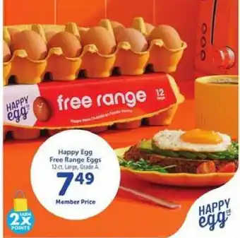 Safeway Happy Egg Free Range Eggs offer