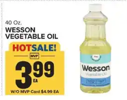 Food Lion Wesson Vegetable Oil offer