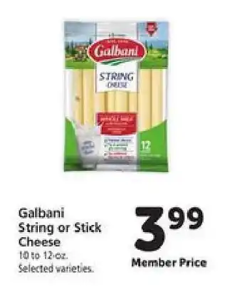 Safeway Galbani String or Stick Cheese offer