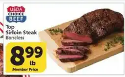 Albertsons Top Sirloin Steak offer