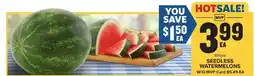 Food Lion Whole Seedless Watermelons offer