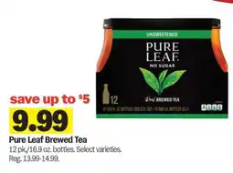 Meijer Pure Leaf Brewed Tea offer