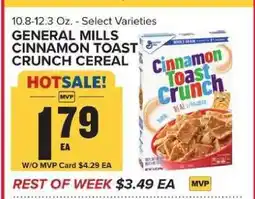 Food Lion General Mills Cinnamon Toast Crunch Cereal offer