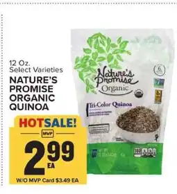 Food Lion Nature's Promise Organic Quinoa offer