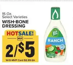 Food Lion Wish-Bone Dressing offer