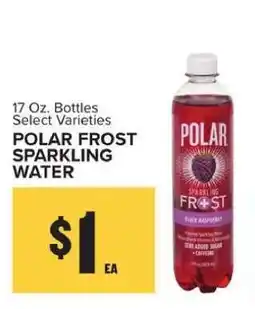 Food Lion POLAR FROST SPARKLING WATER offer