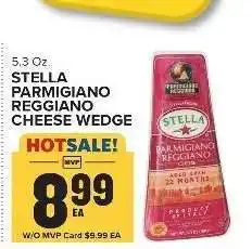 Food Lion STELLA PARMIGIANO REGGIANO CHEESE WEDGE offer