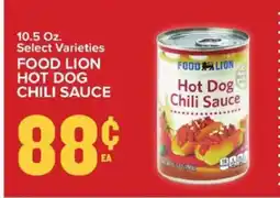 Food Lion FOOD LION HOT DOG CHILI SAUCE offer
