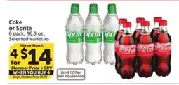 Albertsons Coke or Sprite offer