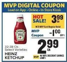 Food Lion Heinz Ketchup offer