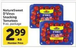 Albertsons NatureSweet D'vines Snacking Tomatoes offer