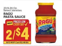 Food Lion Ragú Pasta Sauce offer