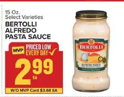 Food Lion Bertolli Alfredo Pasta Sauce offer