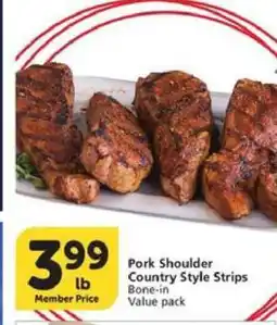 Albertsons Pork Shoulder Country Style Strips offer