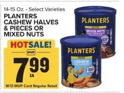 Food Lion Planters Cashew Halves & Pieces or Mixed Nuts offer