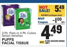 Food Lion Puffs Facial Tissue offer