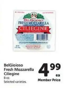 Safeway BelGioioso Fresh Mozzarella Ciliegine offer