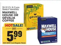Food Lion Maxwell House or Gevalia Coffee offer