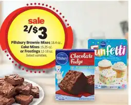 Meijer Pillsbury Brownie Mixes, Cake Mixes, or Frostings offer