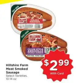 Kroger Hillshire Farm Meat Smoked Sausage offer